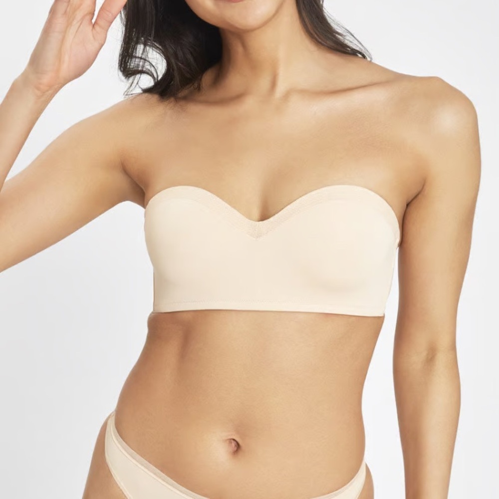 NWT Lively No-Wire Strapless Bra